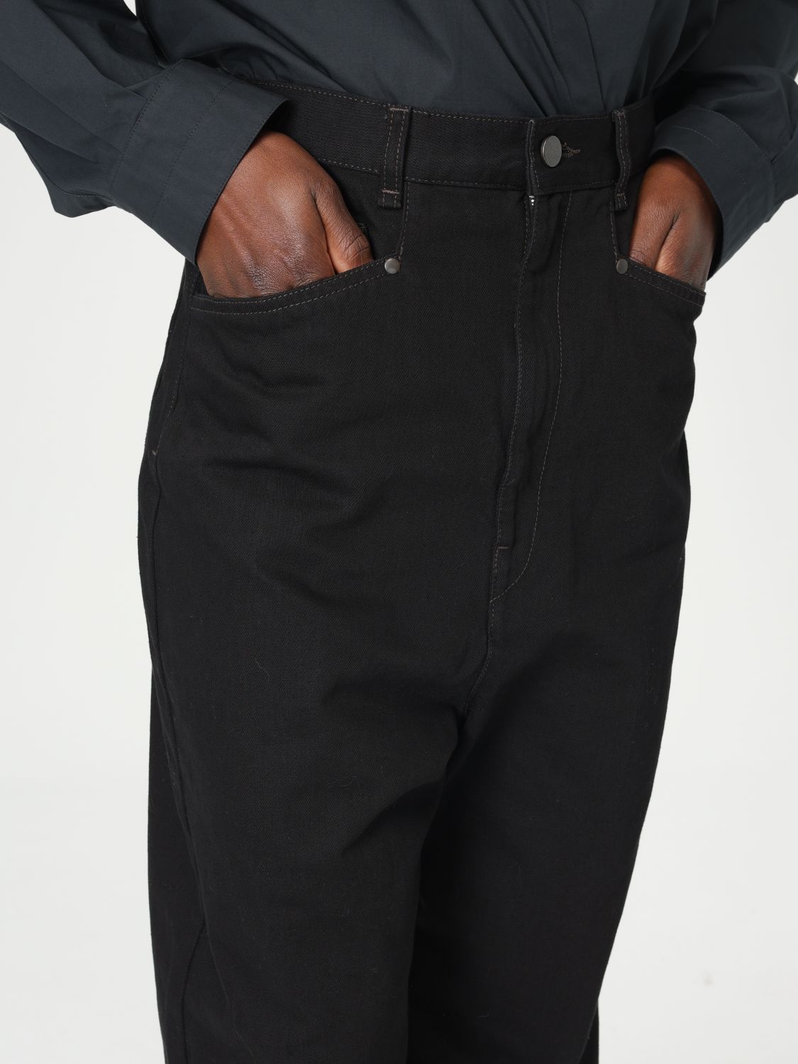 Drop-crotch jeans - Black