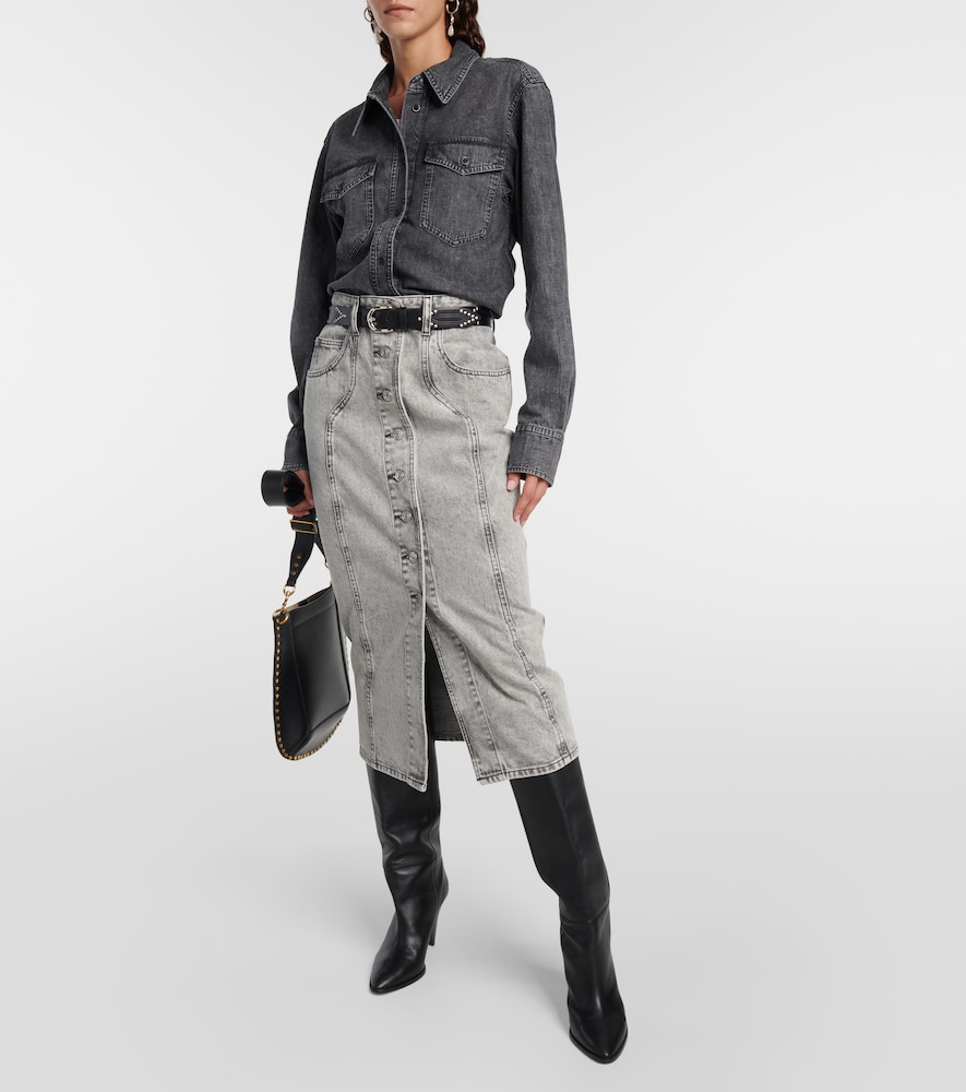 Danis cotton denim shirt