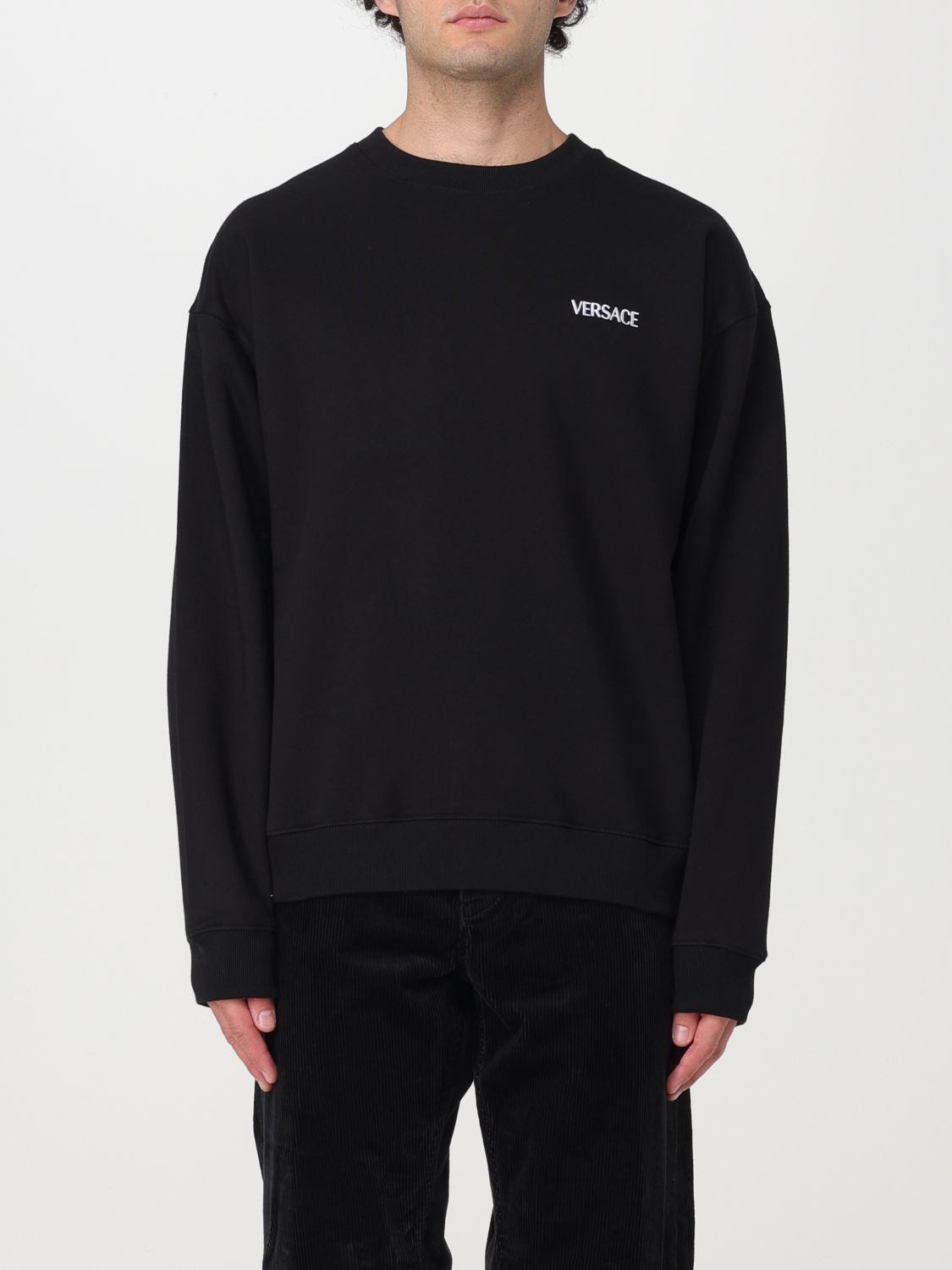 Sweatshirt Men color Black