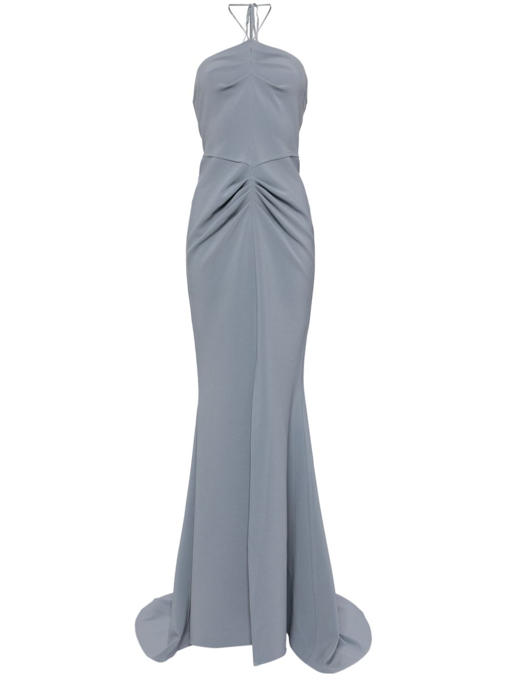 Halterneck maxi dress - Green