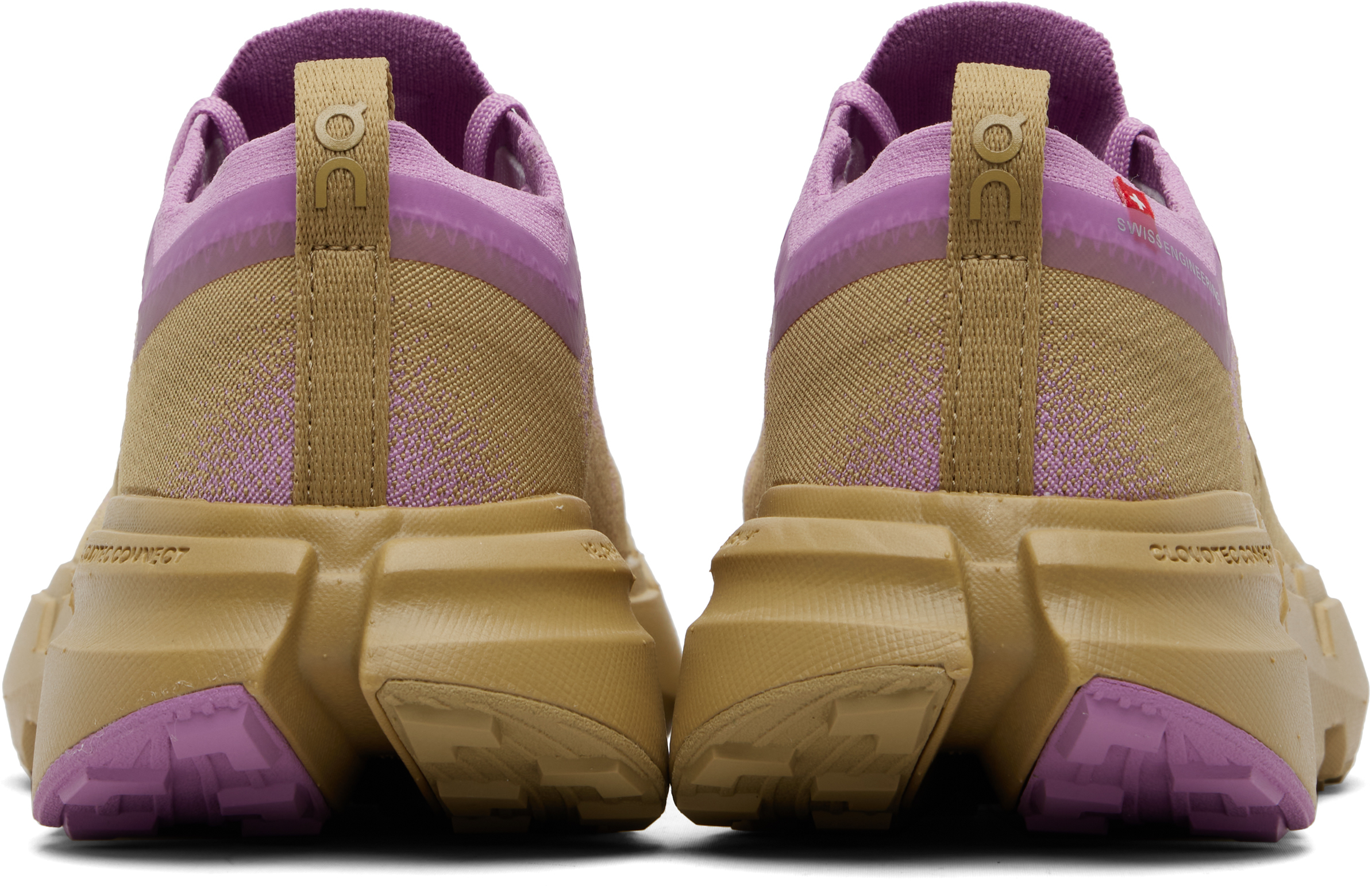 Pink & Beige Cloudsoma Sneakers