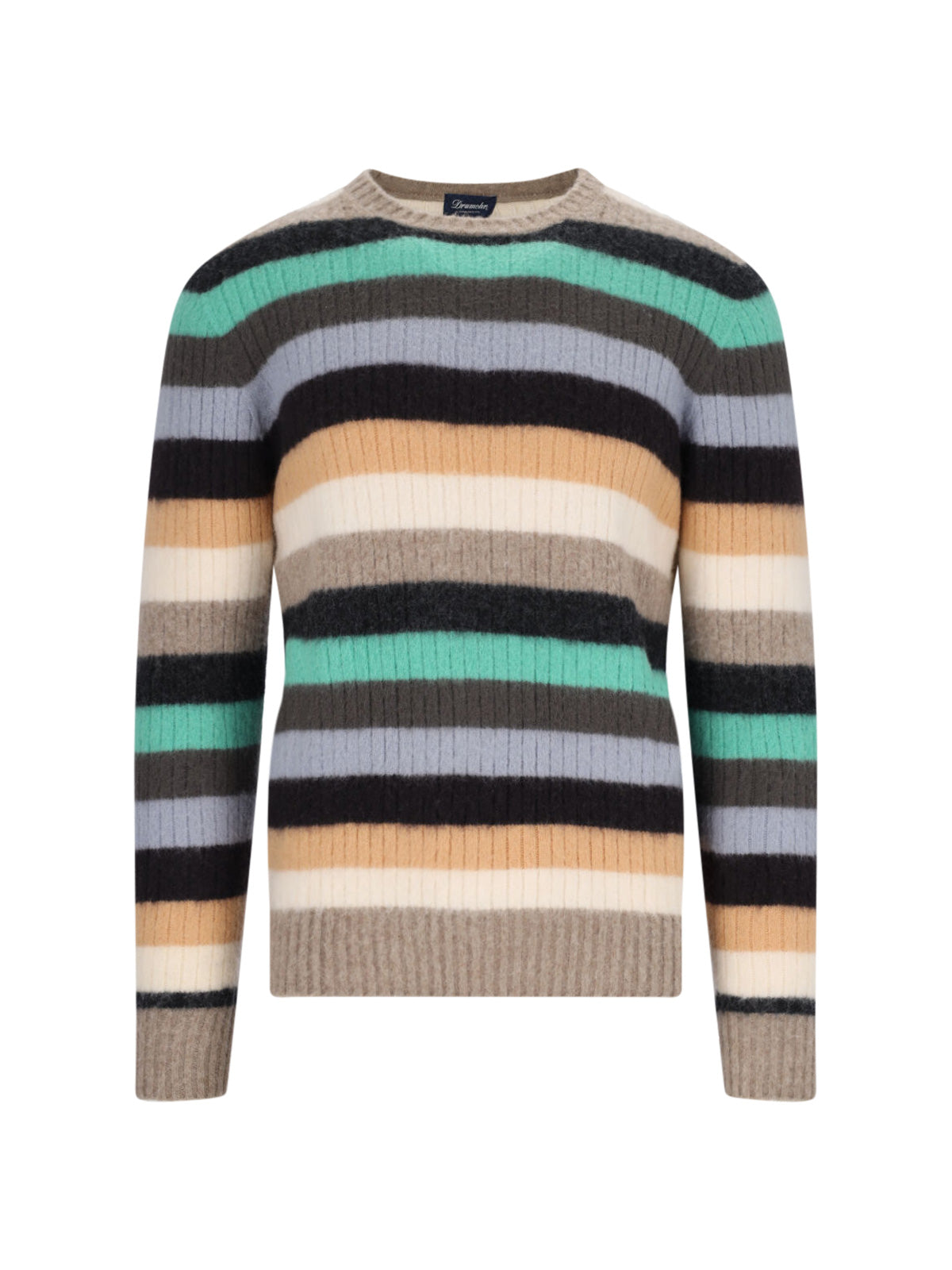 Multicolor Lambswool Sweater for Men