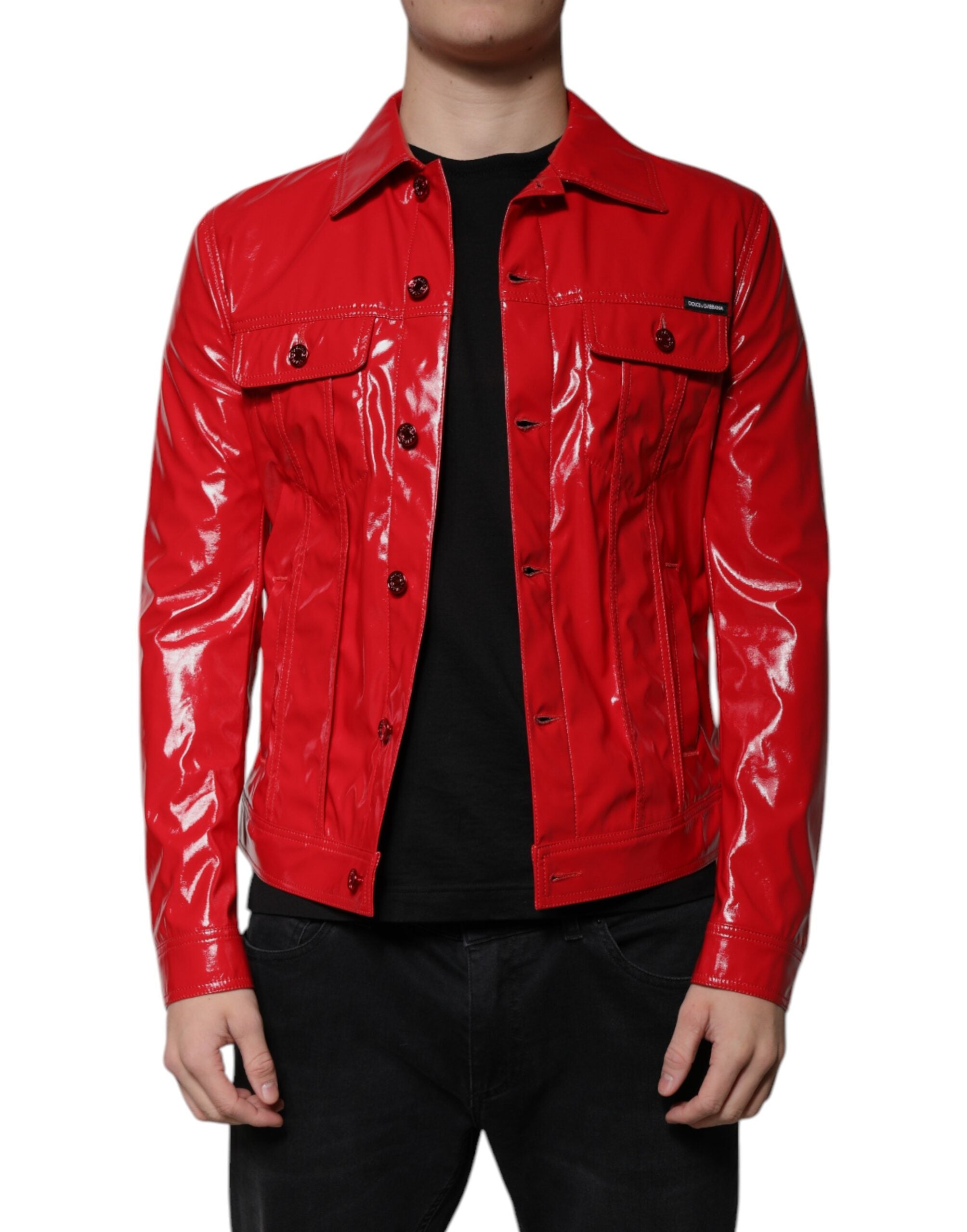 Biker Jacket — Red