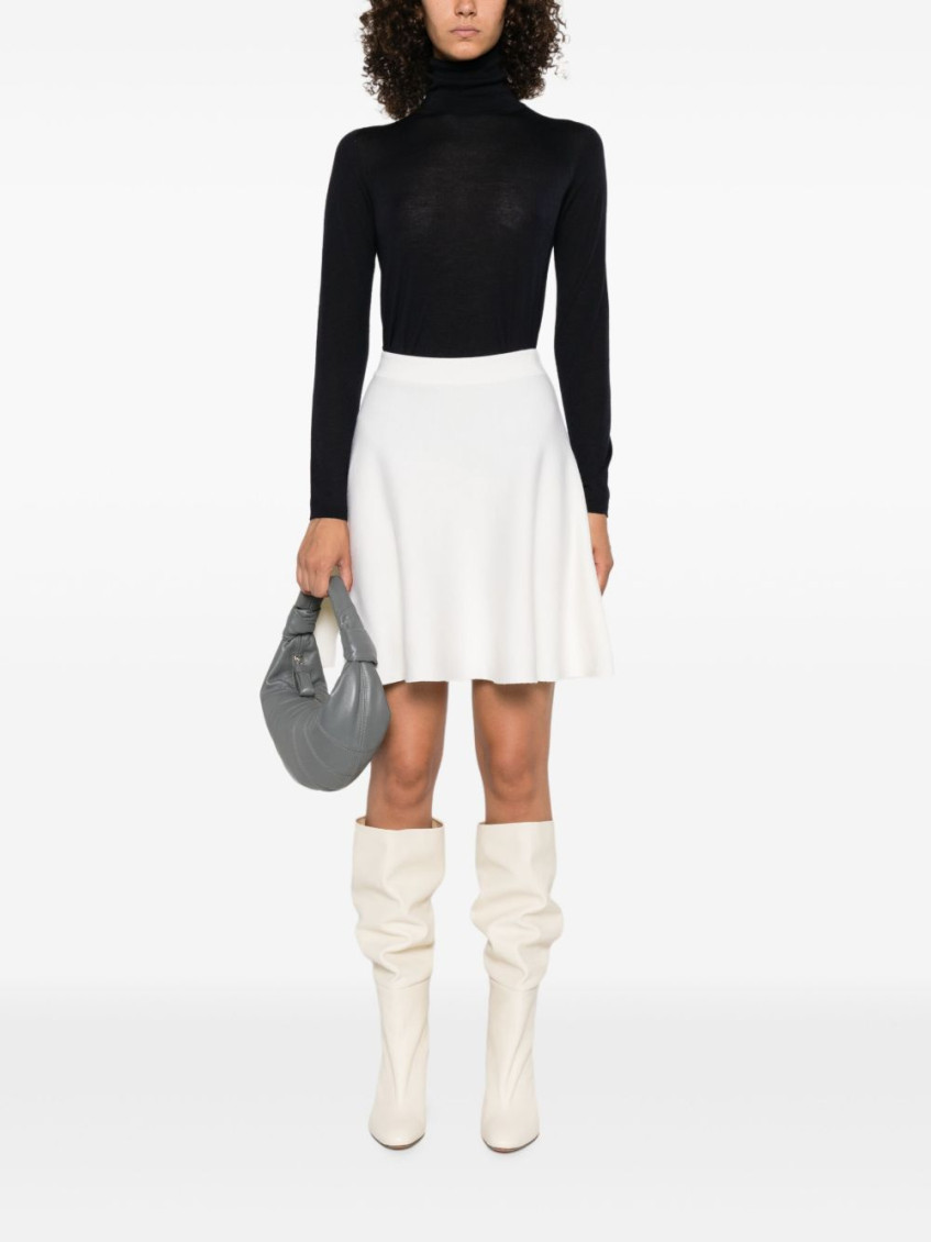 Wool Midi Skirt