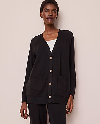 Ann Taylor Button Lounge Cardigan