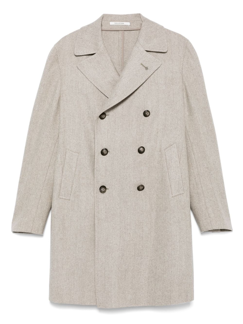 Tagliatore double-breasted coat - Neutrals