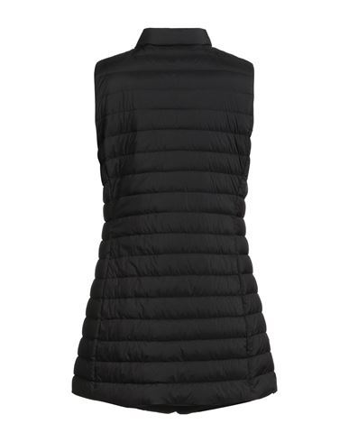 Woman Puffer Black Size 2 Polyamide, Polyurethane