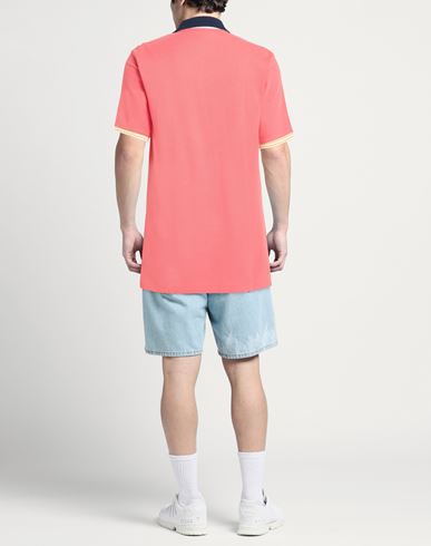 Man Polo shirt Salmon pink Size 38 Pima Cotton