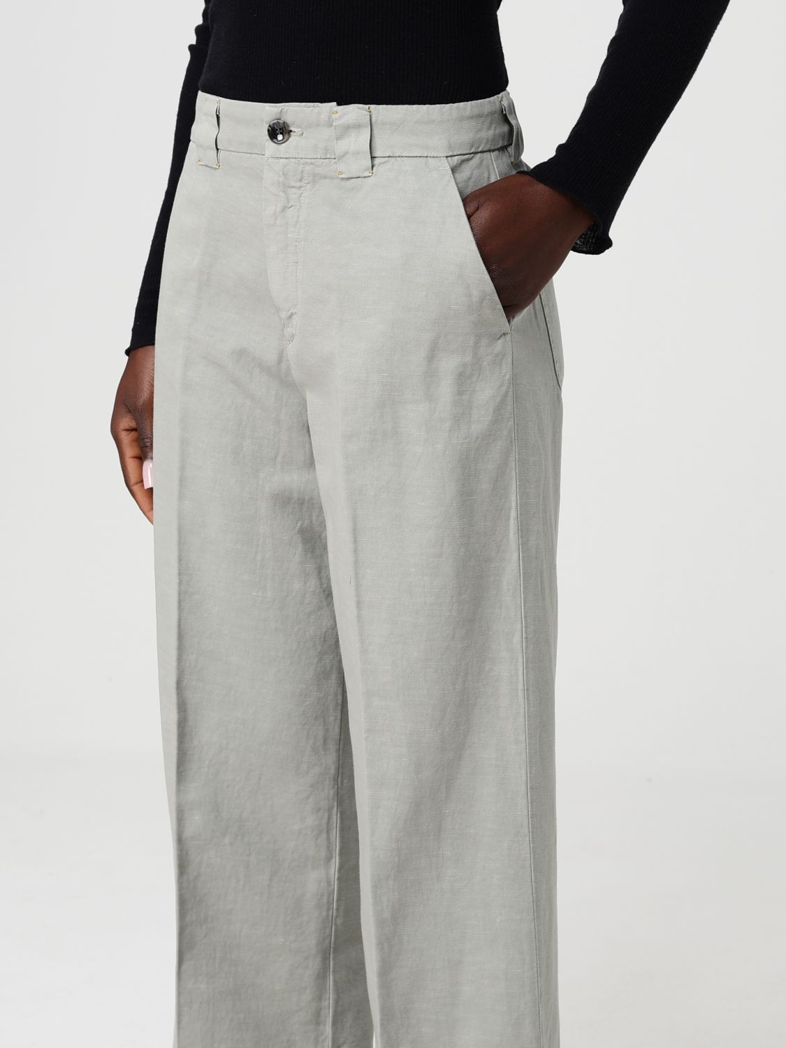 Pants Woman color Sky Blue