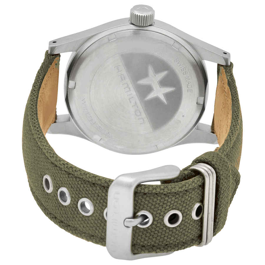 Khaki Field Mechanical Green Dial Mens Watch H69439363