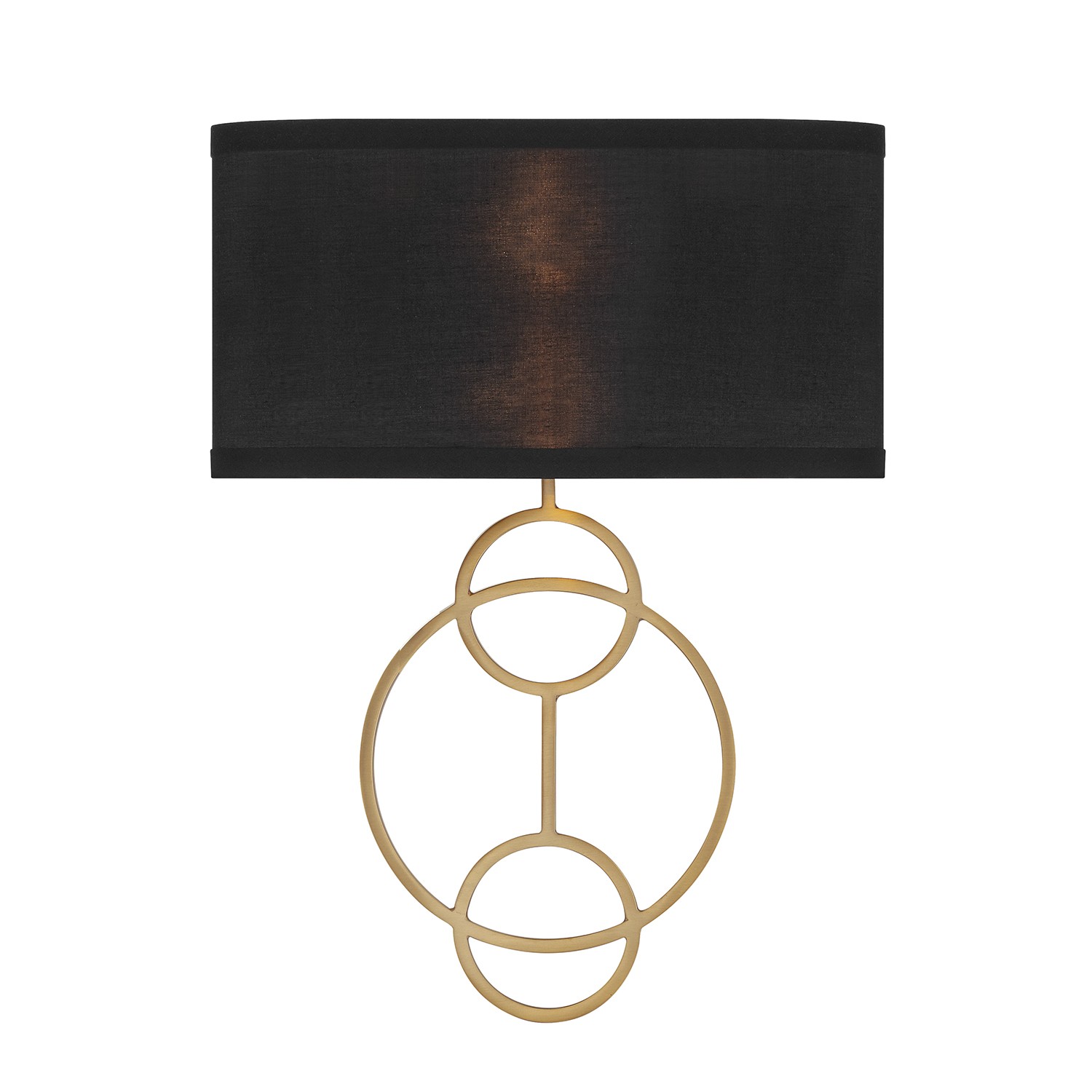 Vibrant Gold Wall Sconce from the Laurel Collection