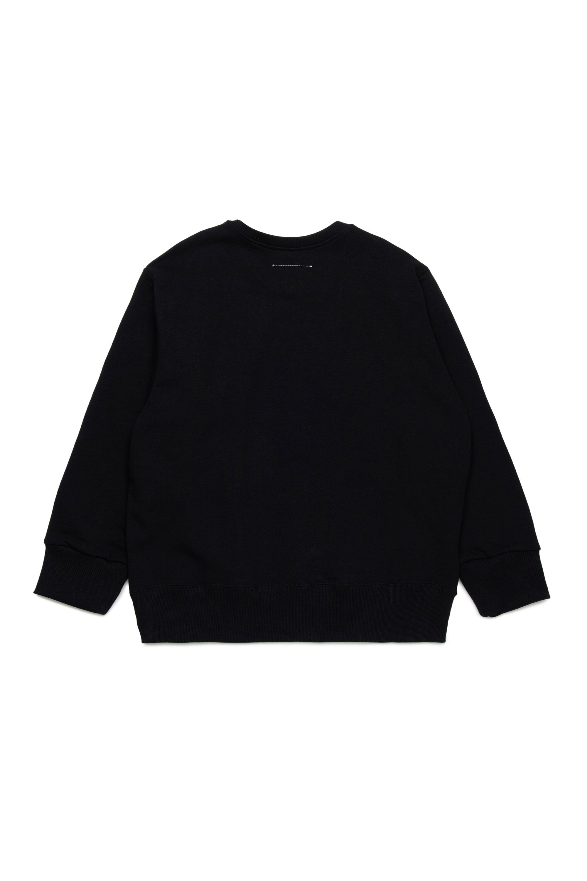 Crew-neck sweatshirt branded with Numeric Logo Pixel - Kids - Black