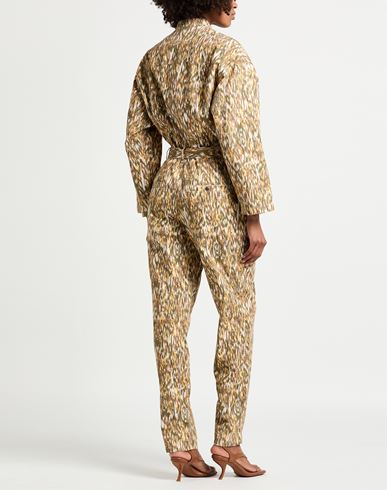 Woman Jumpsuit Yellow Size 2 Cotton