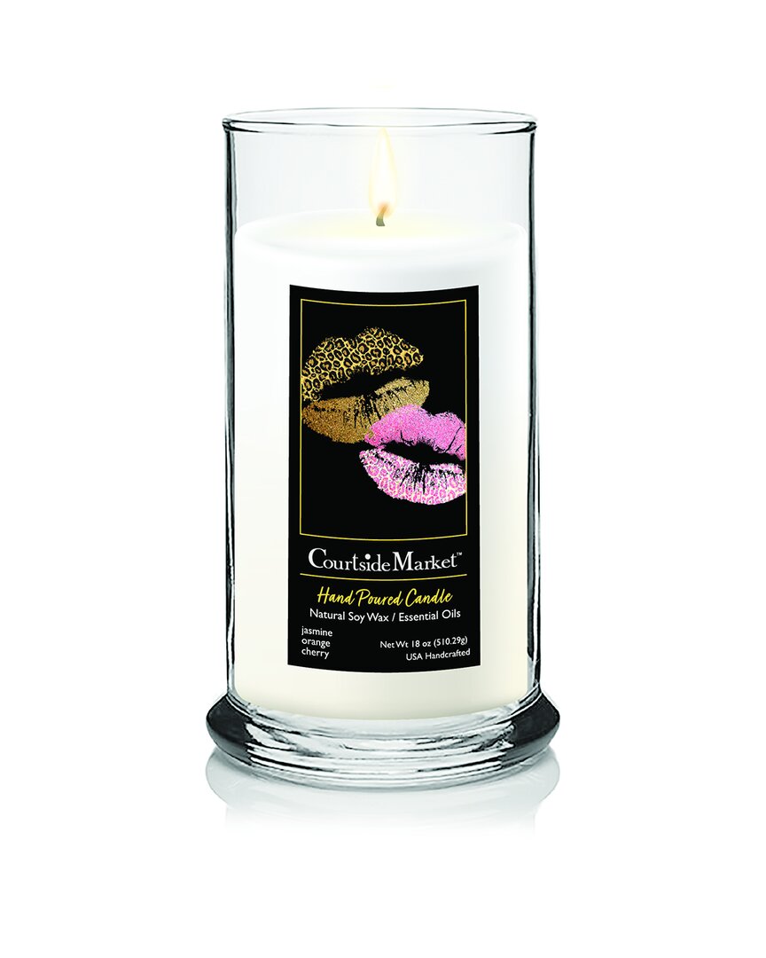 Beautiful Leopard Lips Soy Wax Candle