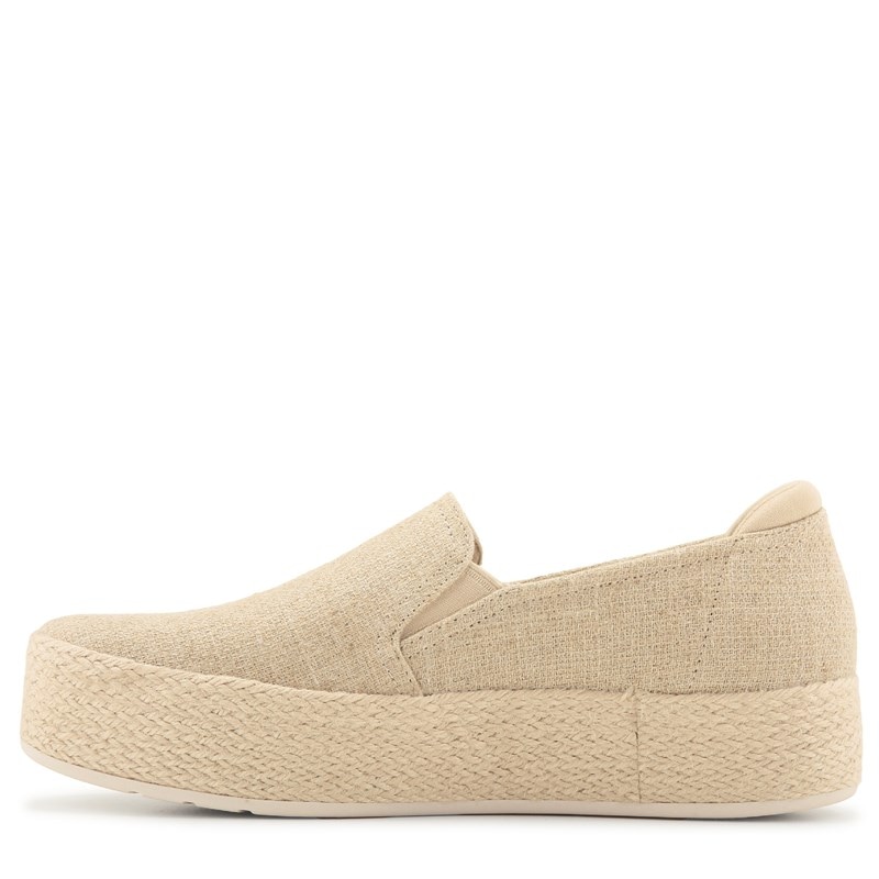Women's Martha Stewart Bobs Sesame Platform Espadrille Shoes (Natural)