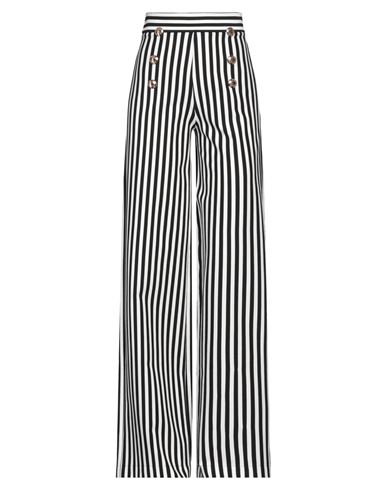 Woman Pants Black Size 4 Viscose, Polyamide, Elastane, Polyester