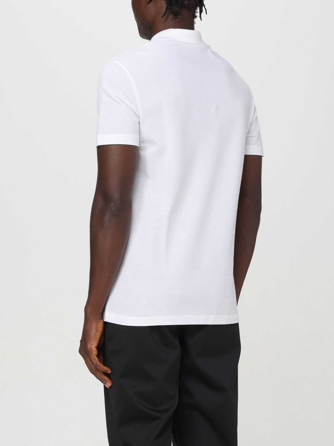 Polo Shirt Men color White