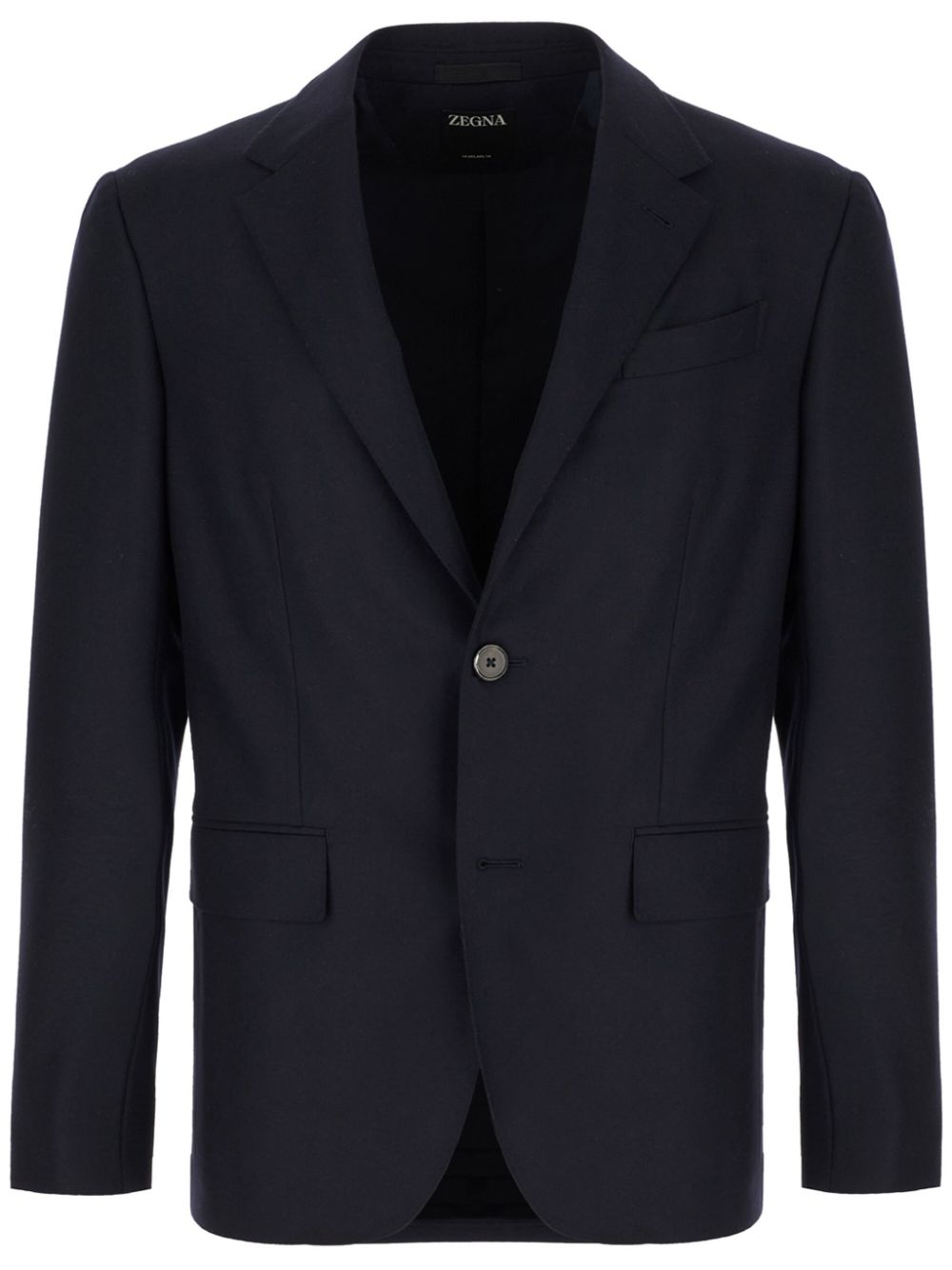 Single-breasted blazer - Blue