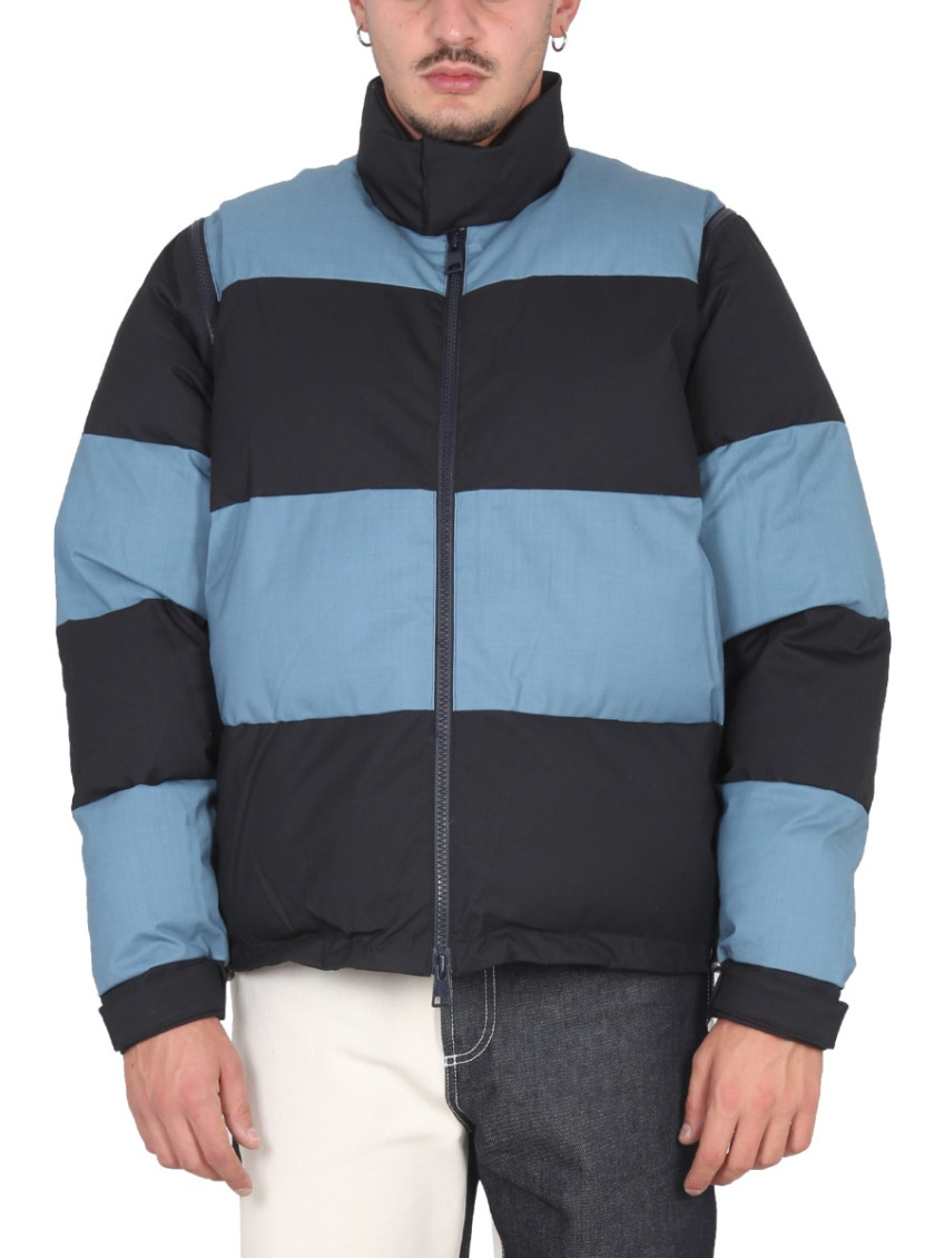 Black Color Block Jackets