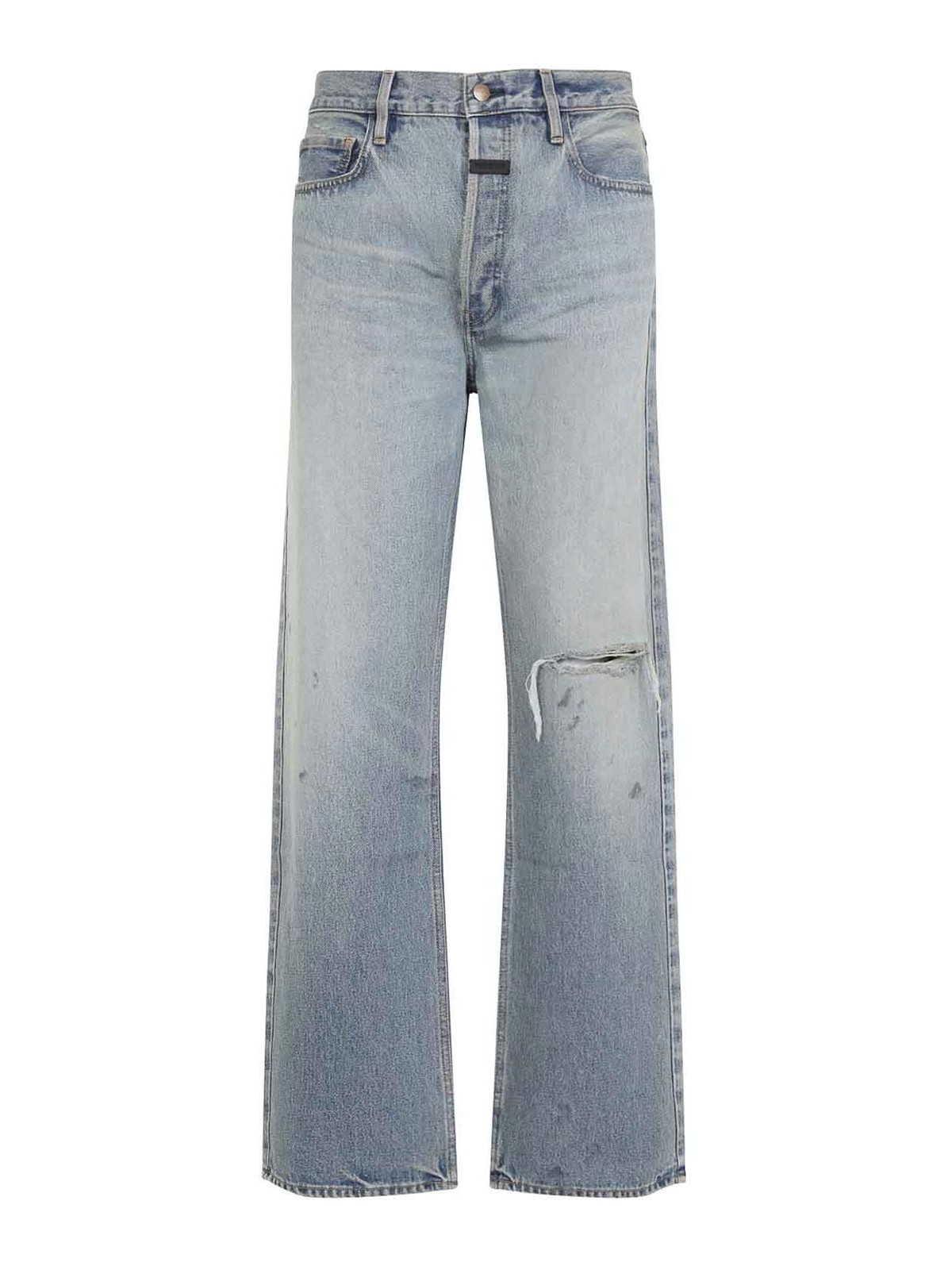 Straight 5 Pocket Jeans