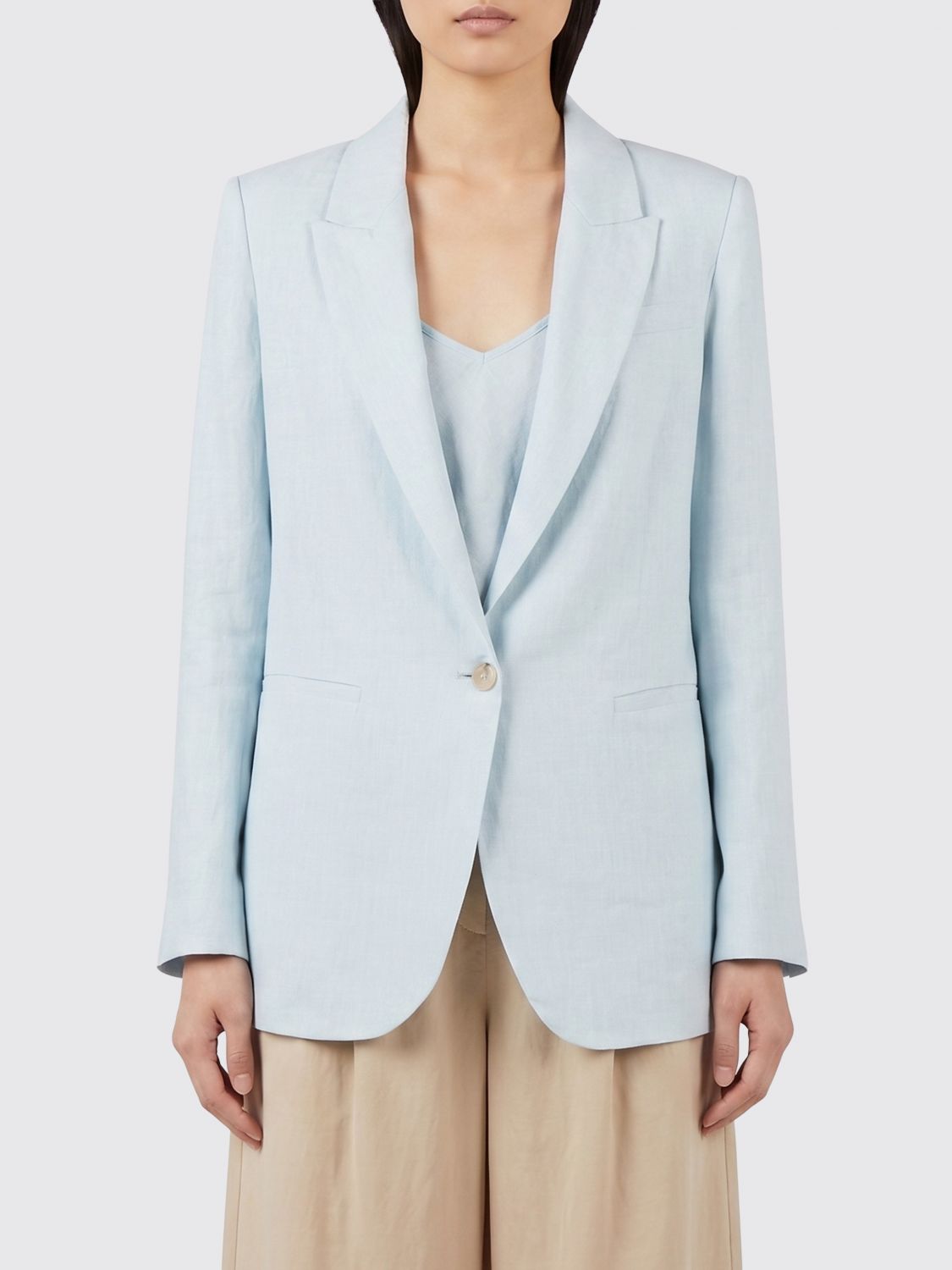 Jacket Woman color Gnawed Blue