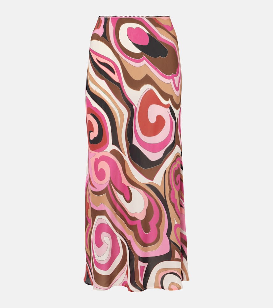 Rixo Marigold silk crêpe de chine midi dress