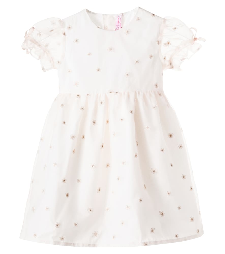 Gardenia Ceremony embroidered organza dress