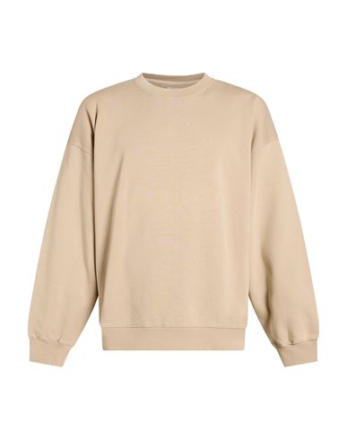 Man Sweatshirt Beige Size XXL Organic cotton