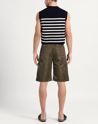 Man Shorts & Bermuda Shorts Military green Size 30 Polyamide