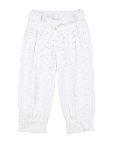 L:ú L:ú By Miss Grant Kid Girl Pants White Size 16 Cotton