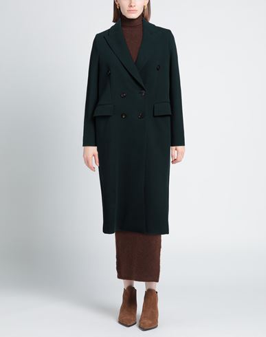 Woman Coat Deep jade