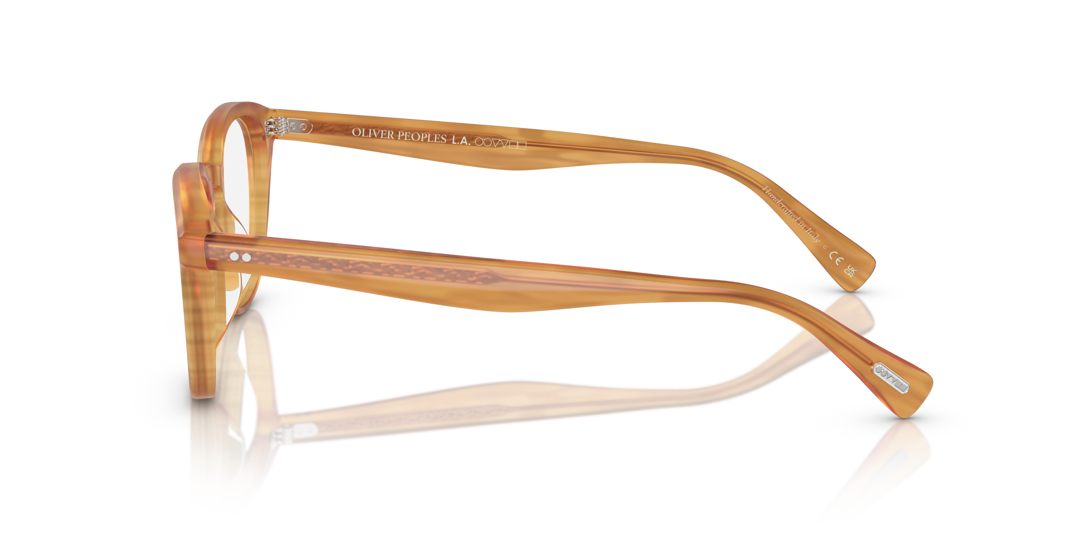 Oliver Peoples Unisex Oliver Peoples OV5454U DESMON 1779 Optical frames Acetate Yellow Transparent Pantos Norma