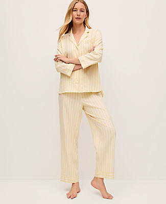 Ann Taylor Striped Pajama Set