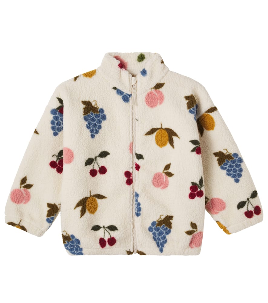 Konges Sløjd Jody printed teddy jacket