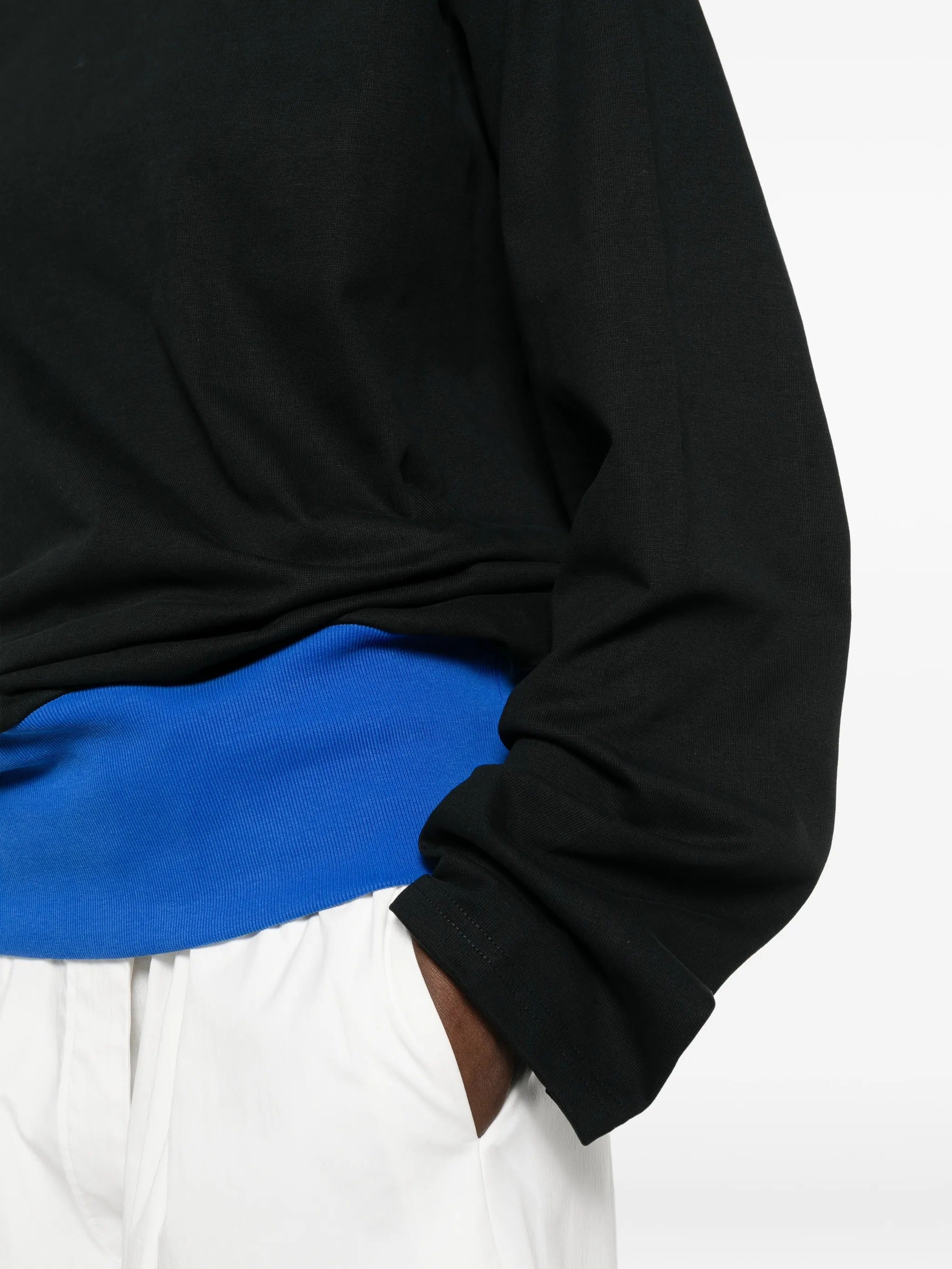 Lii Contrast Waistband T Shirt
