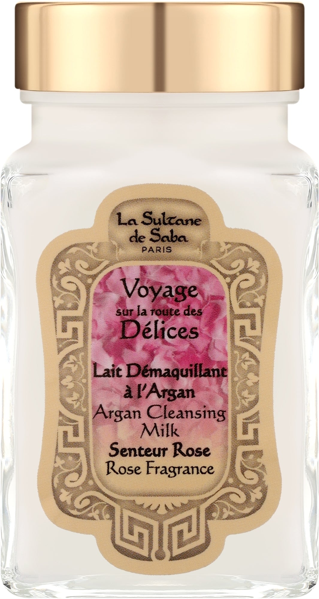Latte detergente per il viso 'Rose' La Sultane De Saba Argan Cleansing Milk