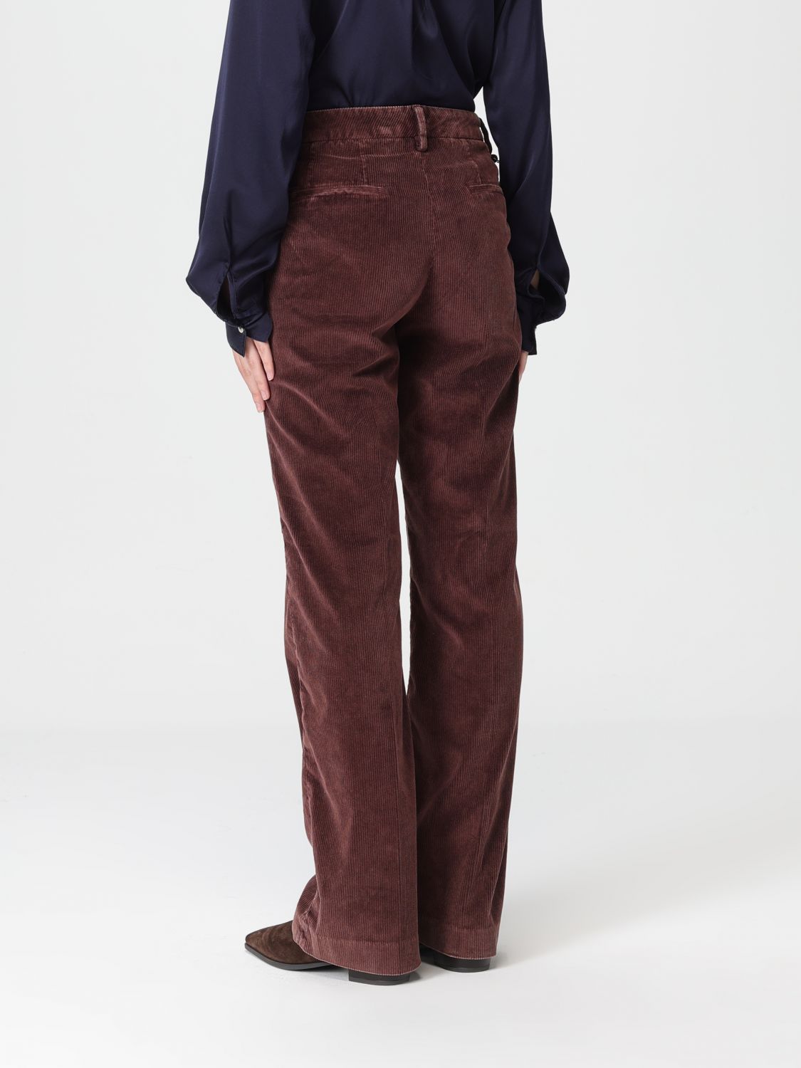 Pants Woman color Brown