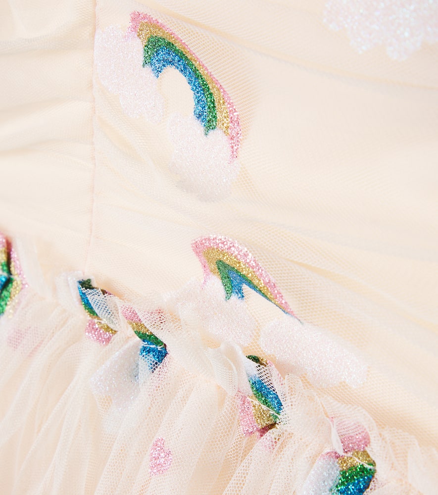 Konges Sløjd Glitter ruched tulle dress