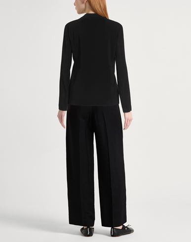 Woman Blazer Black Size 10 Viscose, Elastane