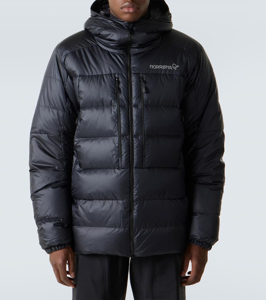 Norrøna Trollveggen hooded down ski jacket