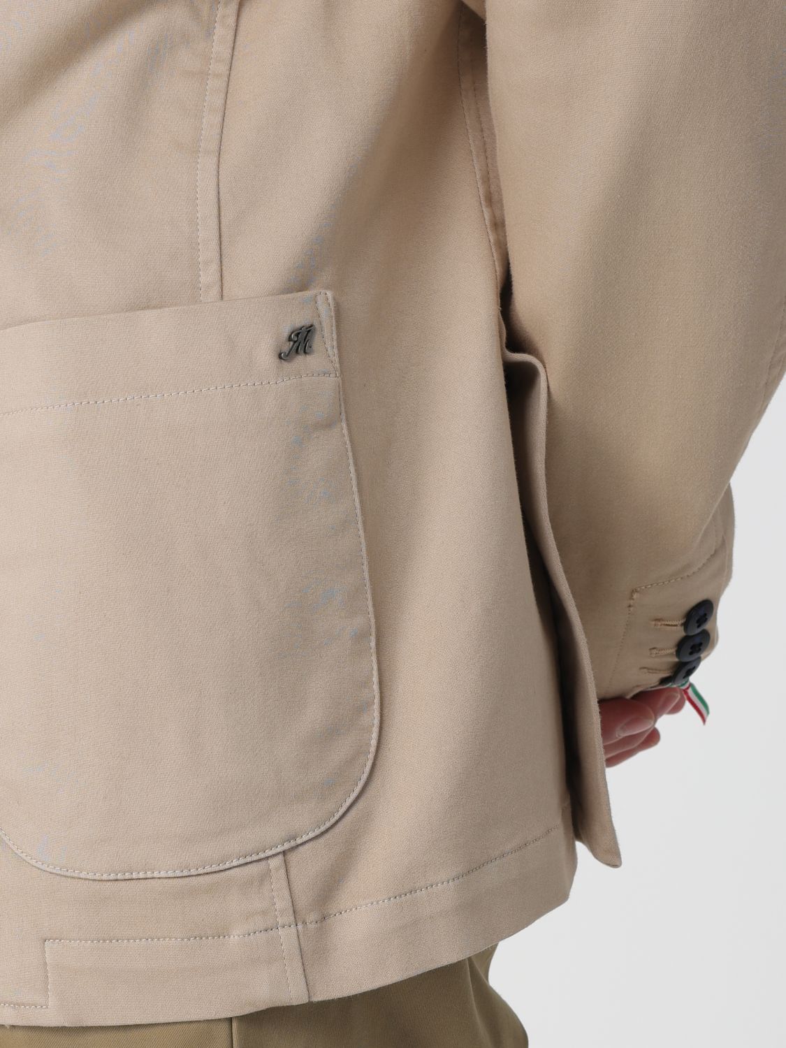 Jacket Men color Yellow Cream