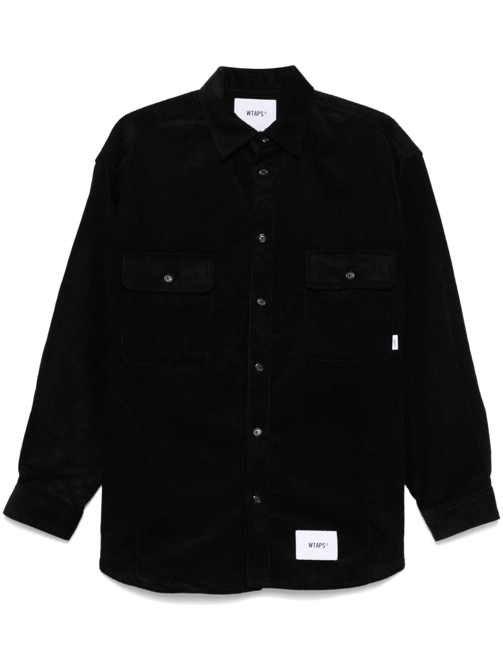 Corduroy shirt - Black