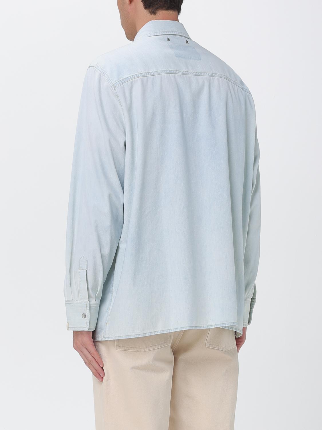 Shirt Men color Stone Washed