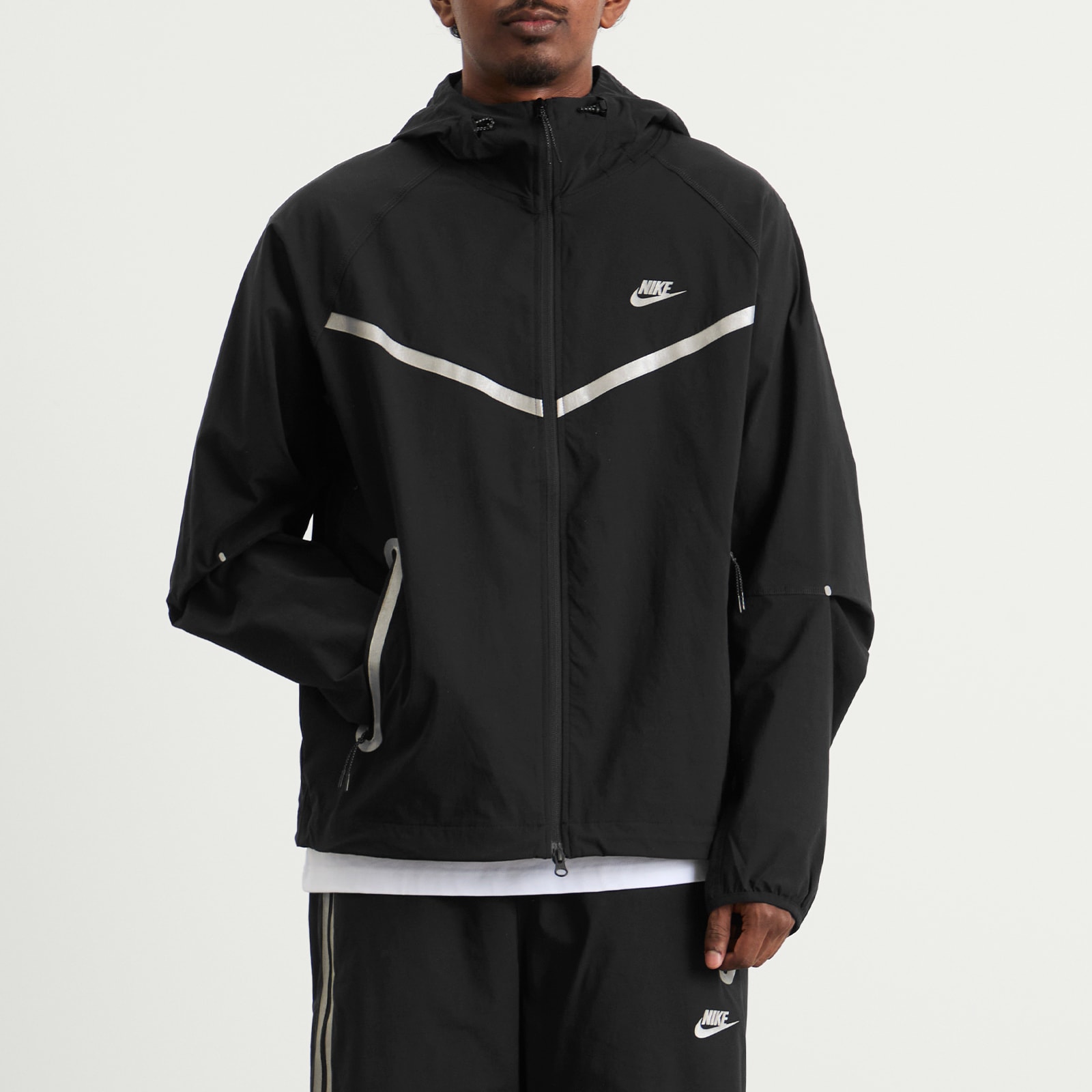 Men's Tech Woven Track Top Black