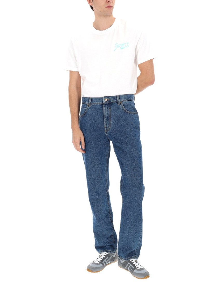 Straight Denim Jeans