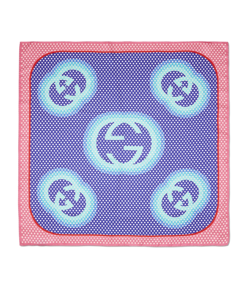 Silk Interlocking G Scarf