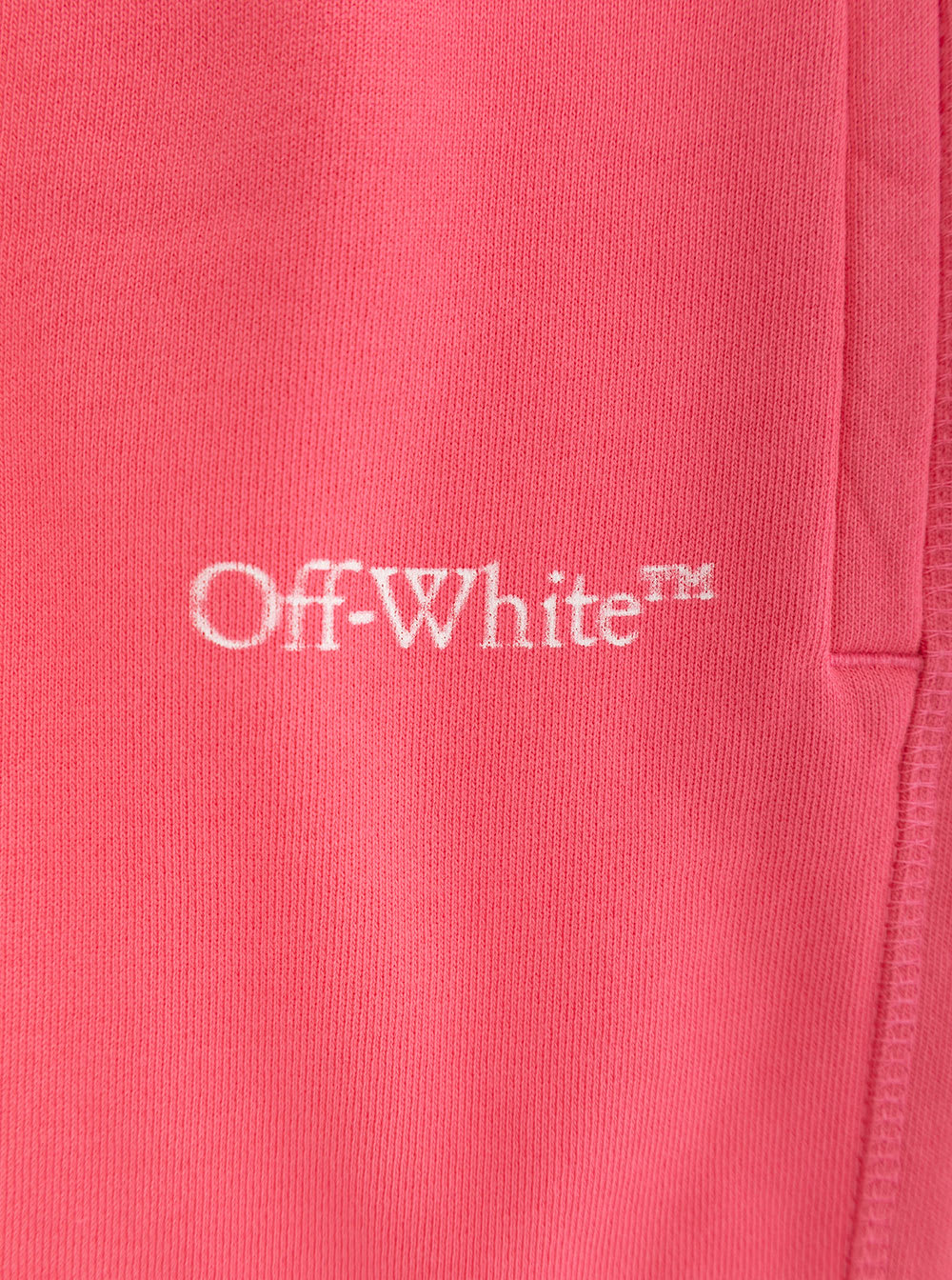 Bookish logo cotton track pants - Pink