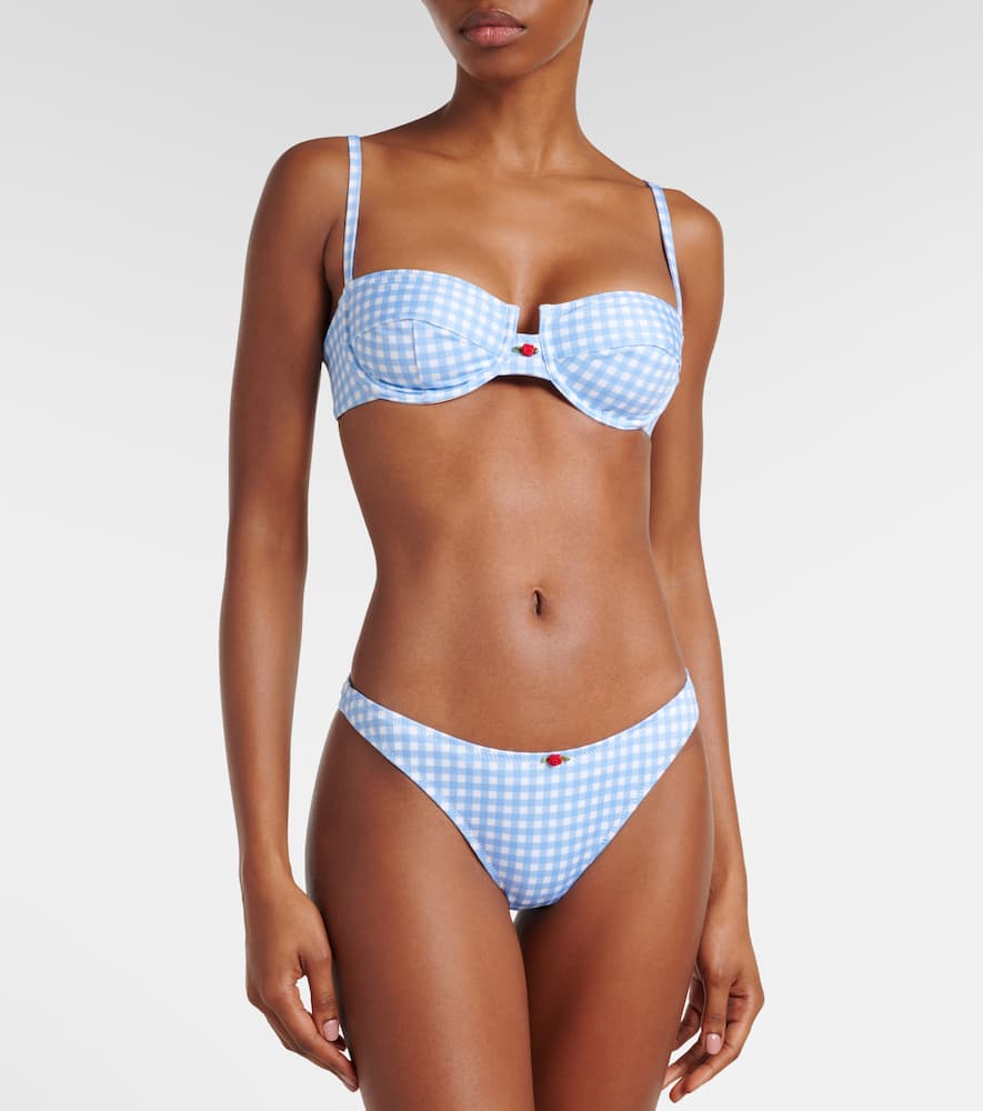 Esme gingham bikini bottoms