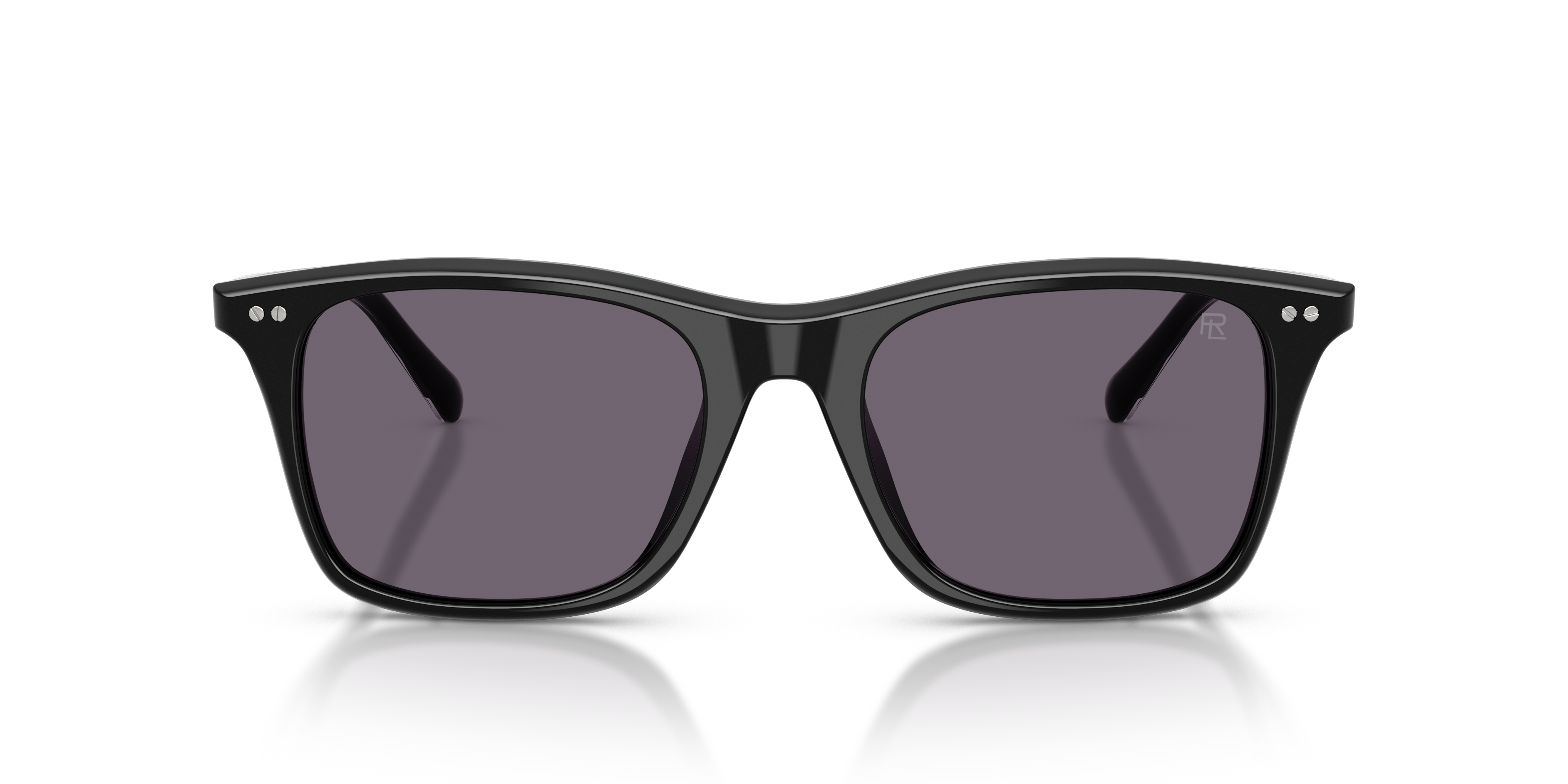 Ralph Lauren Uomo Ralph Lauren RL8242U 50011A Occhiali da sole Acetato Nero Viola Pantos Normale