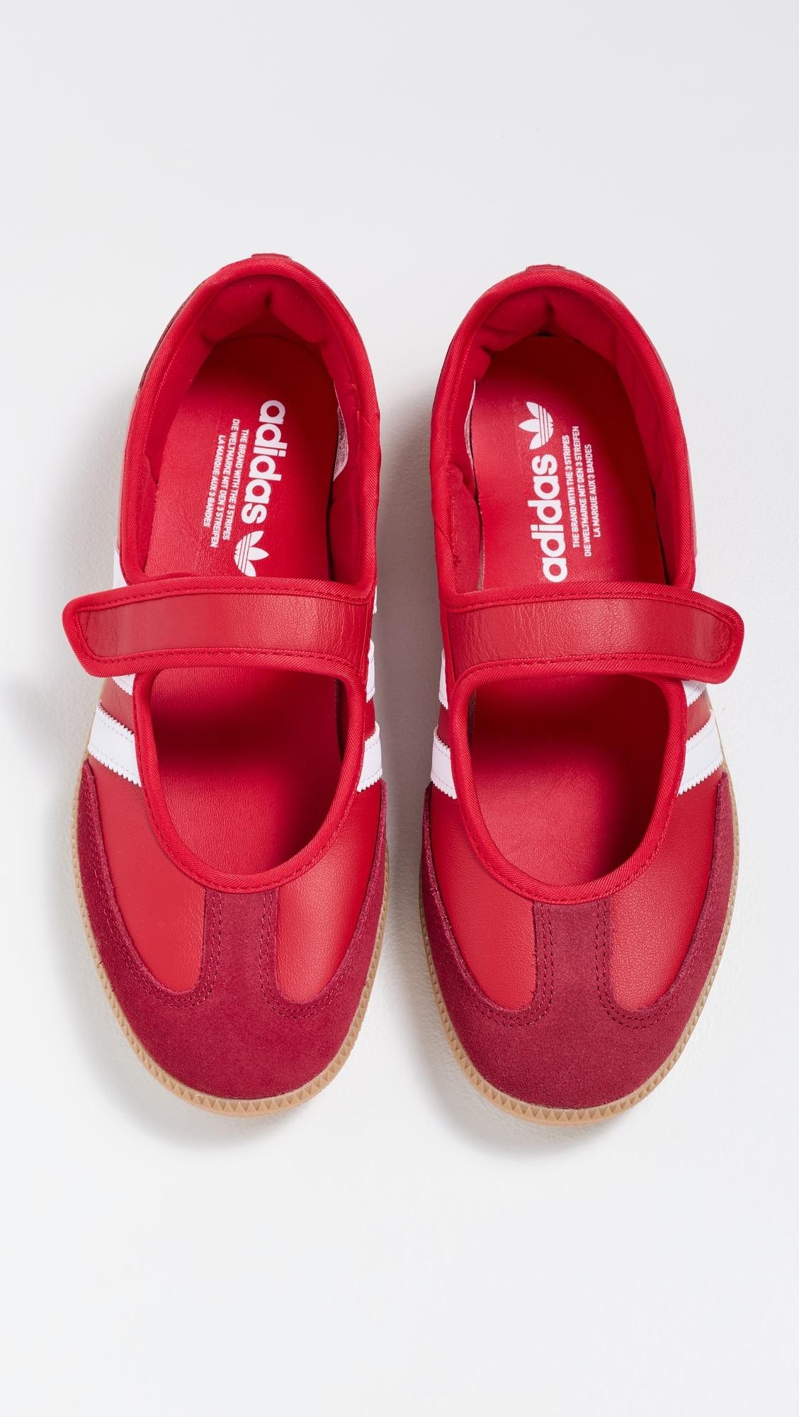 Samba Jane Shoes Red/White